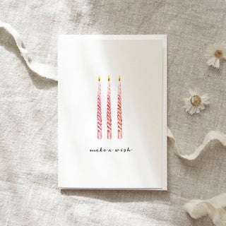 Leo La Douce Atelier Birthday Card - Make A Wish - Shells Cafe | Shells Little Shop