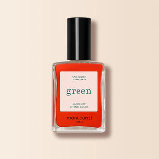 Manucurist Green Nail Polish - Coral Reef - Shells Cafe | Shells Little Shop