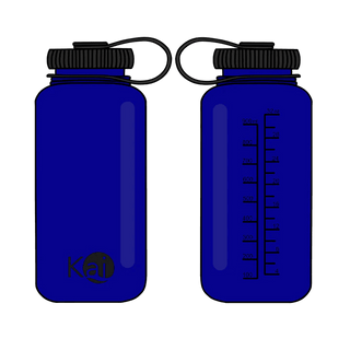 Navy Blue Kai Lite Bottle - Shells Cafe | Shells Little Shop