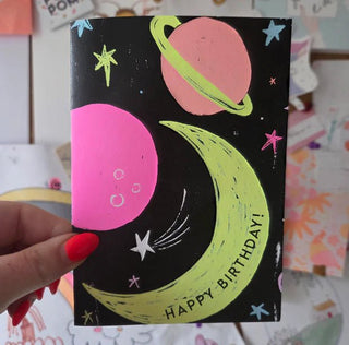 Neon Pop! Space cakes by Pickled Pom Pom - Shells Cafe | Shells Little Shop