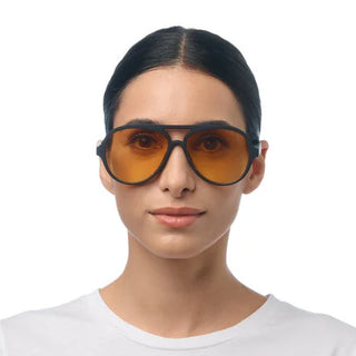 Okkia Sunglasses – ALESSIO Aviator Black Yellow (OK021BK-YE)