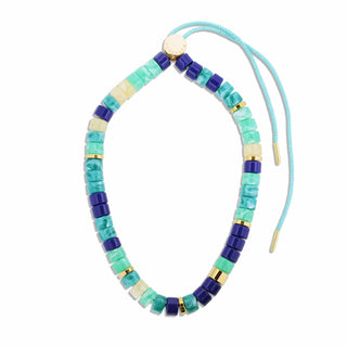 Parabaya Praia Azul-mix Necklace - Shells Cafe | Shells Little Shop