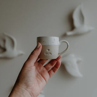 Eulen Schnitt Espresso Cup Papa