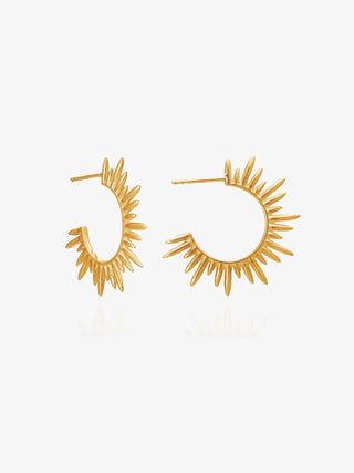 Rachel Jackson - Electric Goddess Medium Hoop Earrings - Shells Cafe | Shells Little Shop