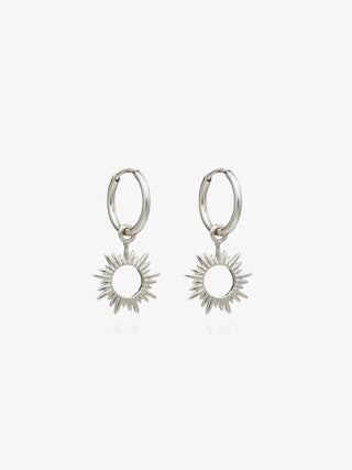 Rachel Jackson - Eternal Sun Mini Hoop Earrings - Shells Cafe | Shells Little Shop