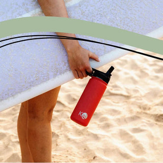 Red Kai Bottle 1000 ml/32oz - Large - Shells Cafe | Shells Little Shop