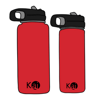 Red Kai Bottle 1000 ml/32oz - Large - Shells Cafe | Shells Little Shop