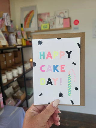 Neon Pop! Cake day by Pickled Pom Pom