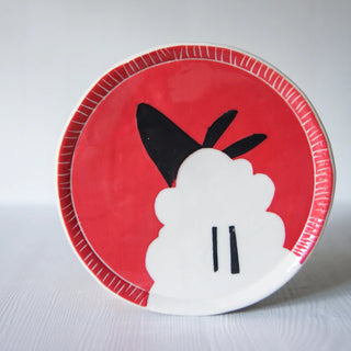 Sheep Plate 15cm by KaroArt - Shells Cafe | Shells Little Shop