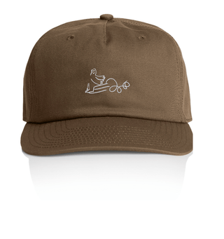 Shells Brown Cap - Shells Cafe | Shells Little Shop