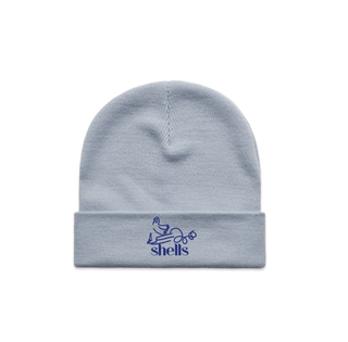 Shells Light Blue Beanie - Shells Cafe | Shells Little Shop