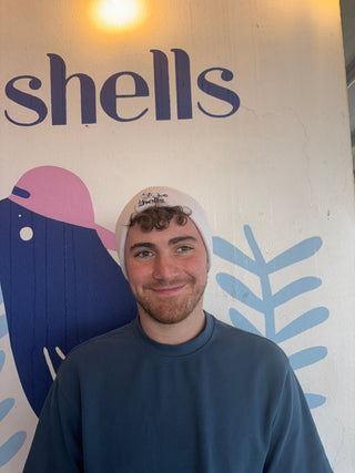 Shells Light Pink Beanie - Shells Cafe | Shells Little Shop