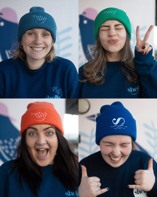 Shells Royal Blue Beanie - Shells Cafe | Shells Little Shop