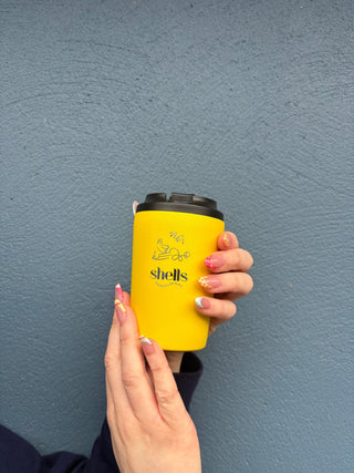 Shells Sunbeam Takeway cup - Shells Cafe | Shells Little Shop