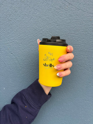 Shells Sunbeam Takeway cup - Shells Cafe | Shells Little Shop