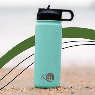 Sky Blue Kai Bottle 1000 ml/32oz - Large - Shells Cafe | Shells Little Shop