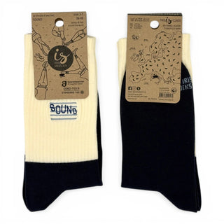 Sound Socks Embroidered by Irish Socksciety - Shells Cafe | Shells Little Shop