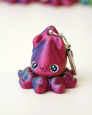 Squid Keychain Fidget Spinner - Shells Cafe | Shells Little Shop