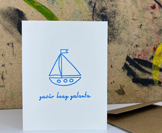 The Pear in Paper - Gasúr beag galanta - Letterpress - Shells Cafe | Shells Little Shop