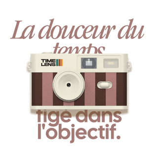 TimeLens® Cream Rosewood camera - Shells Cafe | Shells Little Shop