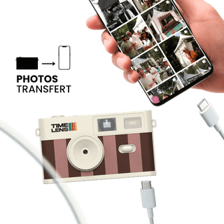 TimeLens® Cream Rosewood camera - Shells Cafe | Shells Little Shop