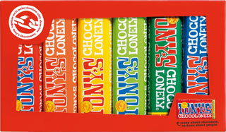 Tonys Chocolonely Rainbow Pack