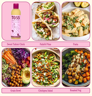 TOSS Sweet Tahini Chick Dressing - Shells Cafe | Shells Little Shop