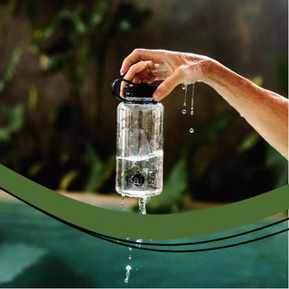 Transparent Kai Lite Bottle - Shells Cafe | Shells Little Shop