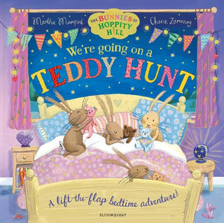 We're Going on a Teddy Hunt: A Bedtime Lift-the-Flap Adventure (The Bunnies of Hoppity Hill) - Shells Cafe | Shells Little Shop