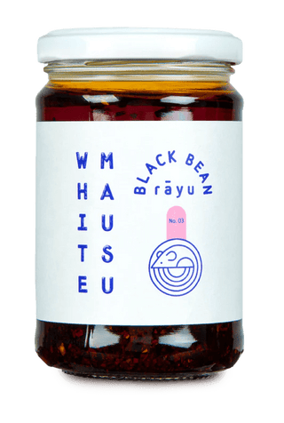 White Mausu Black Bean Rāyu - Shells Cafe | Shells Little Shop