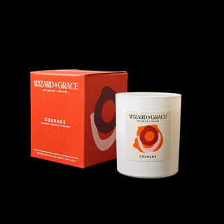 Wizard & Grace Natural Essential Oil candle - Courage - Shells Cafe | Shells Little Shop