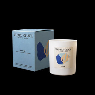 Wizard & Grace Natural Essential Oil candle - Flow - Shells Cafe | Shells Little Shop