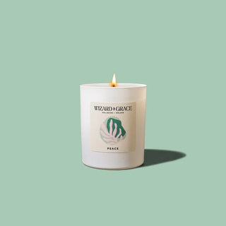 Wizard & Grace Natural Essential Oil candle - Peace - Shells Cafe | Shells Little Shop