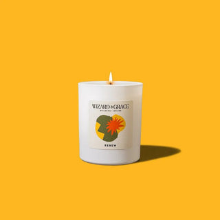 Wizard & Grace Natural Essential Oil candle - Renew - Shells Cafe | Shells Little Shop