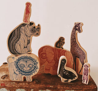 Wooden Balancing Toy - Shells Cafe | Shells Little Shop