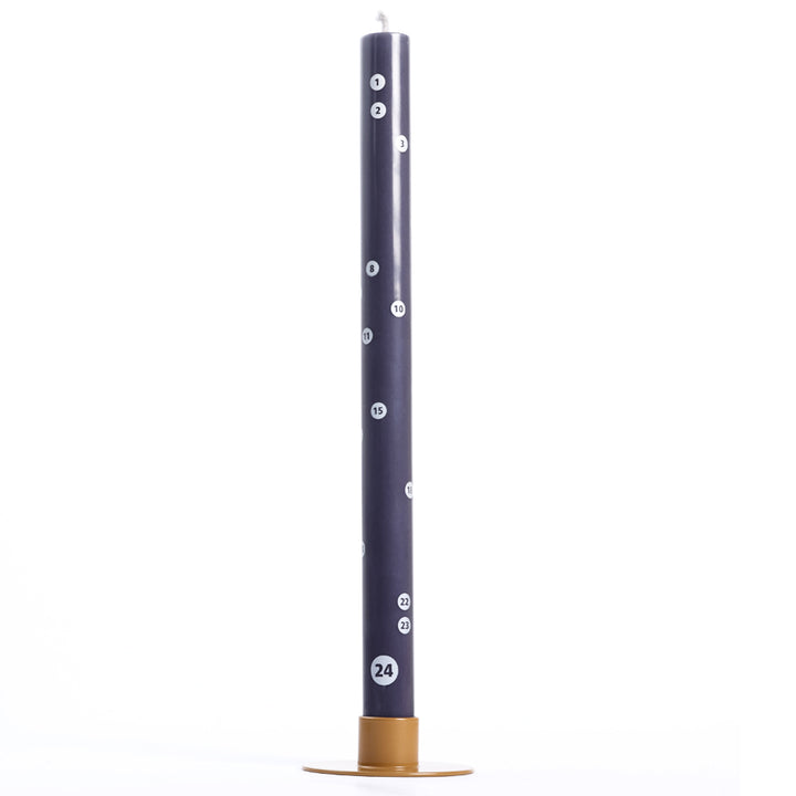 Countdown Advent calendar candle